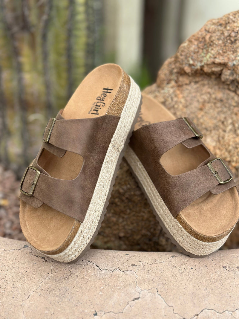 Shop Envi Me Footwear The Corky’s Wagon Train Platform Sandal