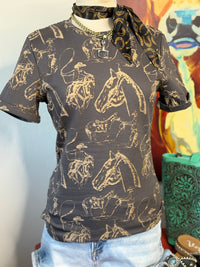 Shop Envi Me Tops and Tunics The Cowboy Life Top