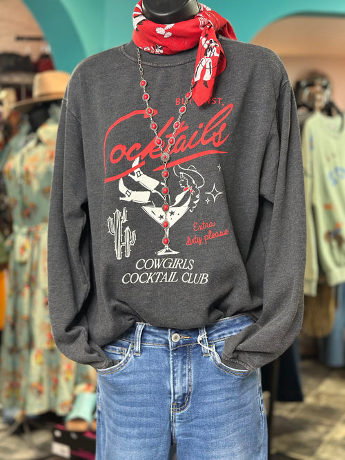 Shop Envi Me The Cowgirls Cocktail Club Pullover