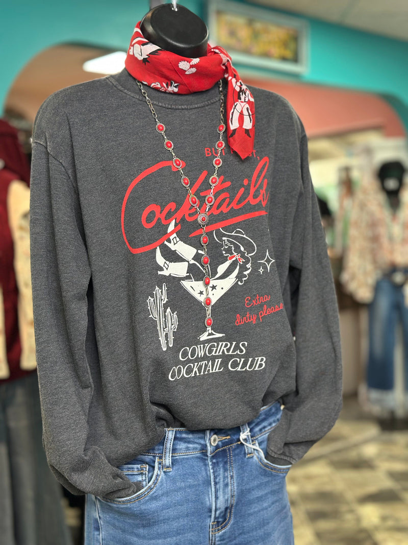 Shop Envi Me The Cowgirls Cocktail Club Pullover