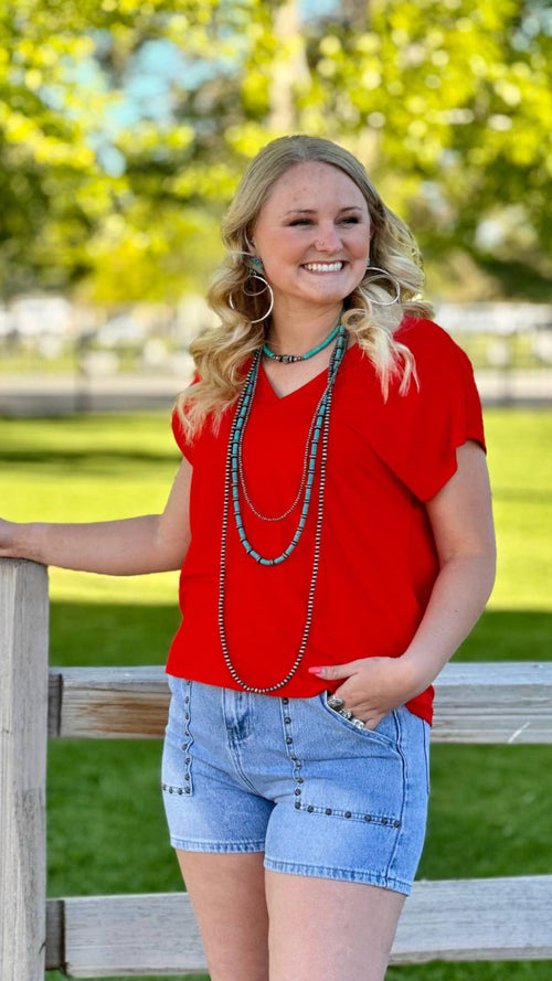 Shop Envi Me The Days of July Red Top