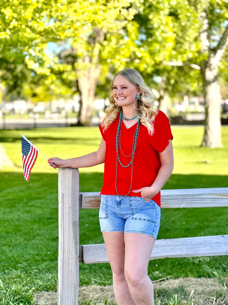 Shop Envi Me The Days of July Red Top