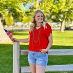 Shop Envi Me The Days of July Red Top