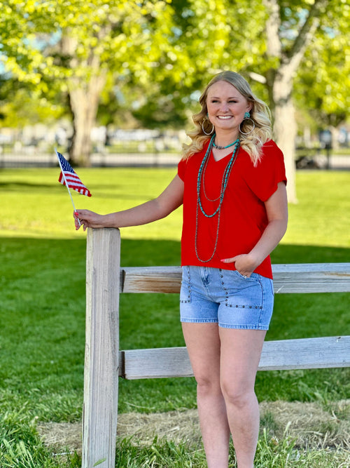Shop Envi Me The Days of July Red Top