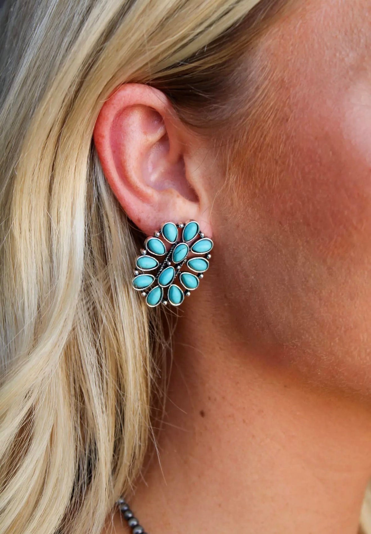 Shop Envi Me Earrings The Desert Bloom Turquoise Southwest Earring
