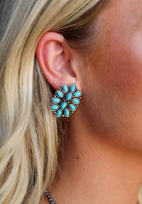 Shop Envi Me Earrings The Desert Bloom Turquoise Southwest Earring