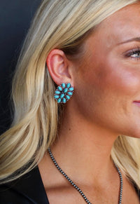 Shop Envi Me Earrings The Desert Bloom Turquoise Southwest Earring