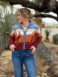 Shop Envi Me The Desert Sunset Western Cardigan