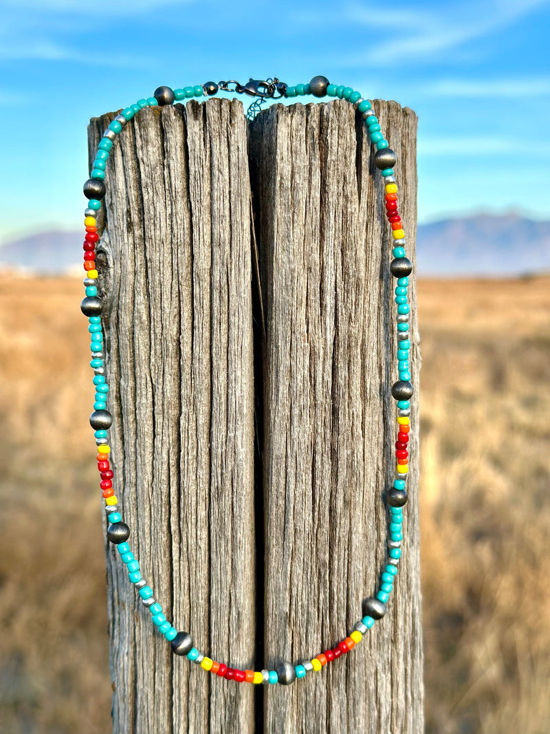 Shop Envi Me Necklaces The Down On The Mesa Bead Necklace