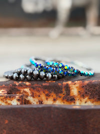 Shop Envi Me Bracelets The Dressy Silver & Crystal Bracelet Stack