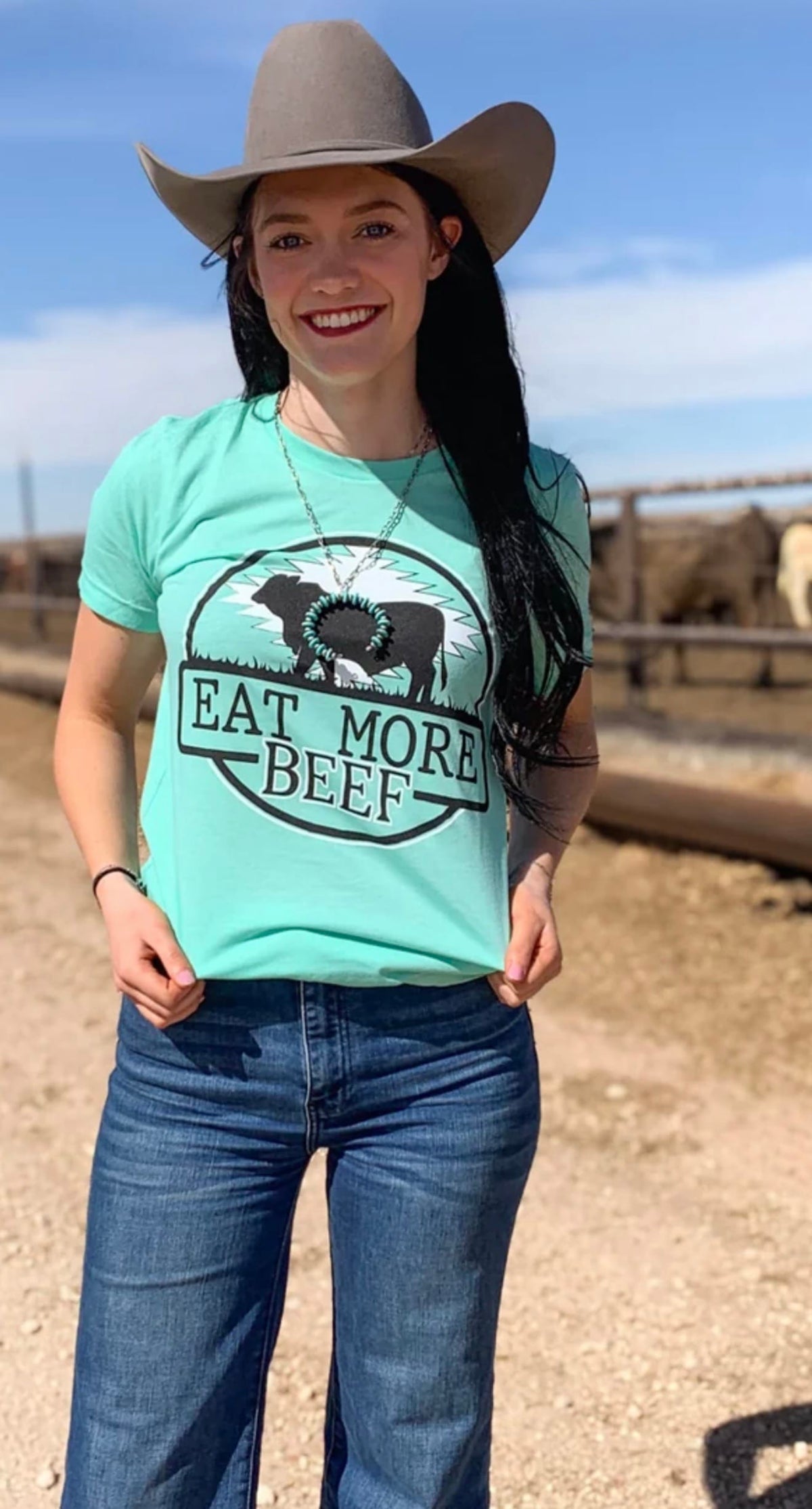 Shop Envi Me It's T-shirt Kinda Day The Eat Beef Tee