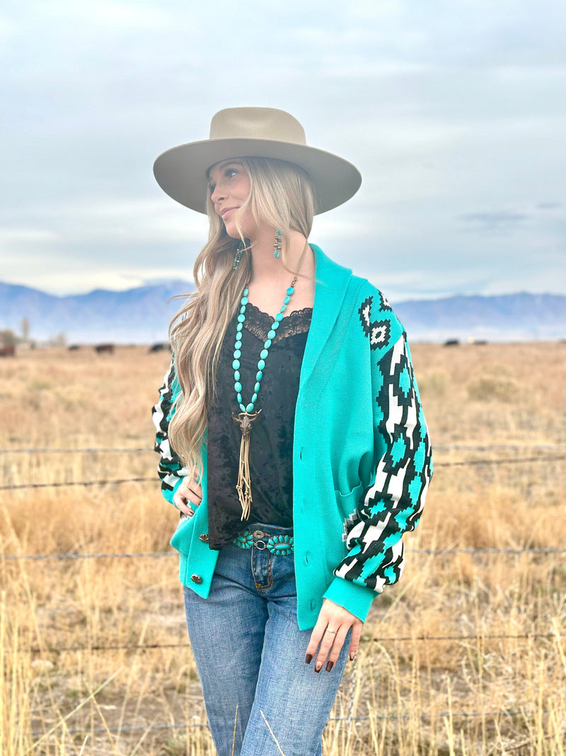 Shop Envi Me Cardigans and Kimonos The El Paso Cowboy Southwest Cardigan