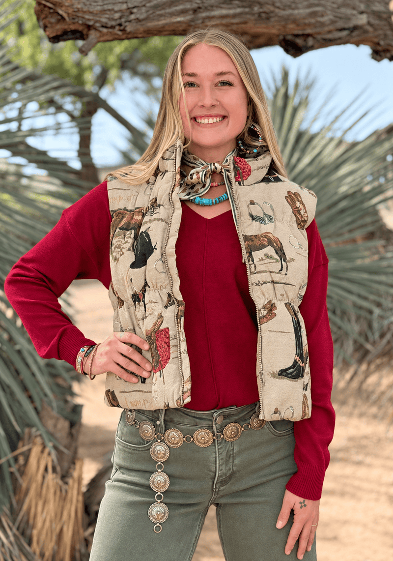 Shop Envi Me Outerwear The Equestrian Horse Vest