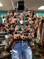 Shop Envi Me Tops and Tunics The Fall Cactus Top