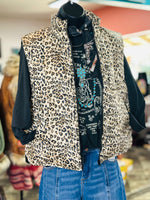 Shop Envi Me Cardigans and Kimonos The Fall City Kitty Cheetah Vest