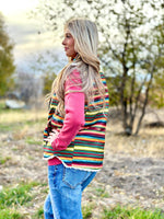 Shop Envi Me Outerwear The Fall Fiesta Aztec Vest