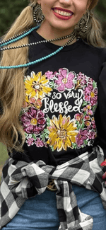 Shop Envi Me It's T-shirt Kinda Day The Fall Floral So Blessed Tee