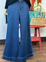 Flying Monkey Bottoms The Fall Flying Monkey High Rise Wide Leg Trouser Denim