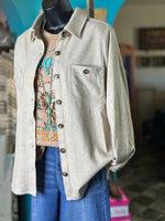 Shop Envi Me Cardigans and Kimonos The Fall Manitoba Button Overshirt