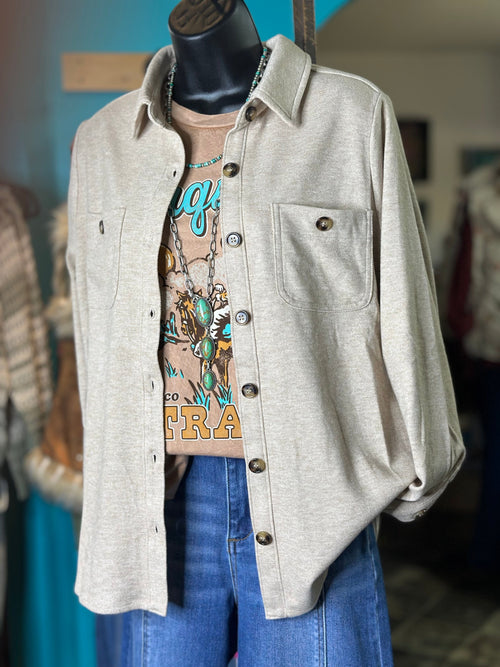 Shop Envi Me Cardigans and Kimonos The Fall Manitoba Button Overshirt