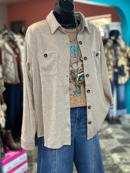 Shop Envi Me Cardigans and Kimonos The Fall Manitoba Button Overshirt