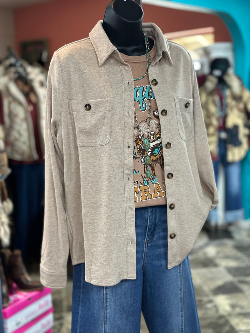 Shop Envi Me Cardigans and Kimonos The Fall Manitoba Button Overshirt
