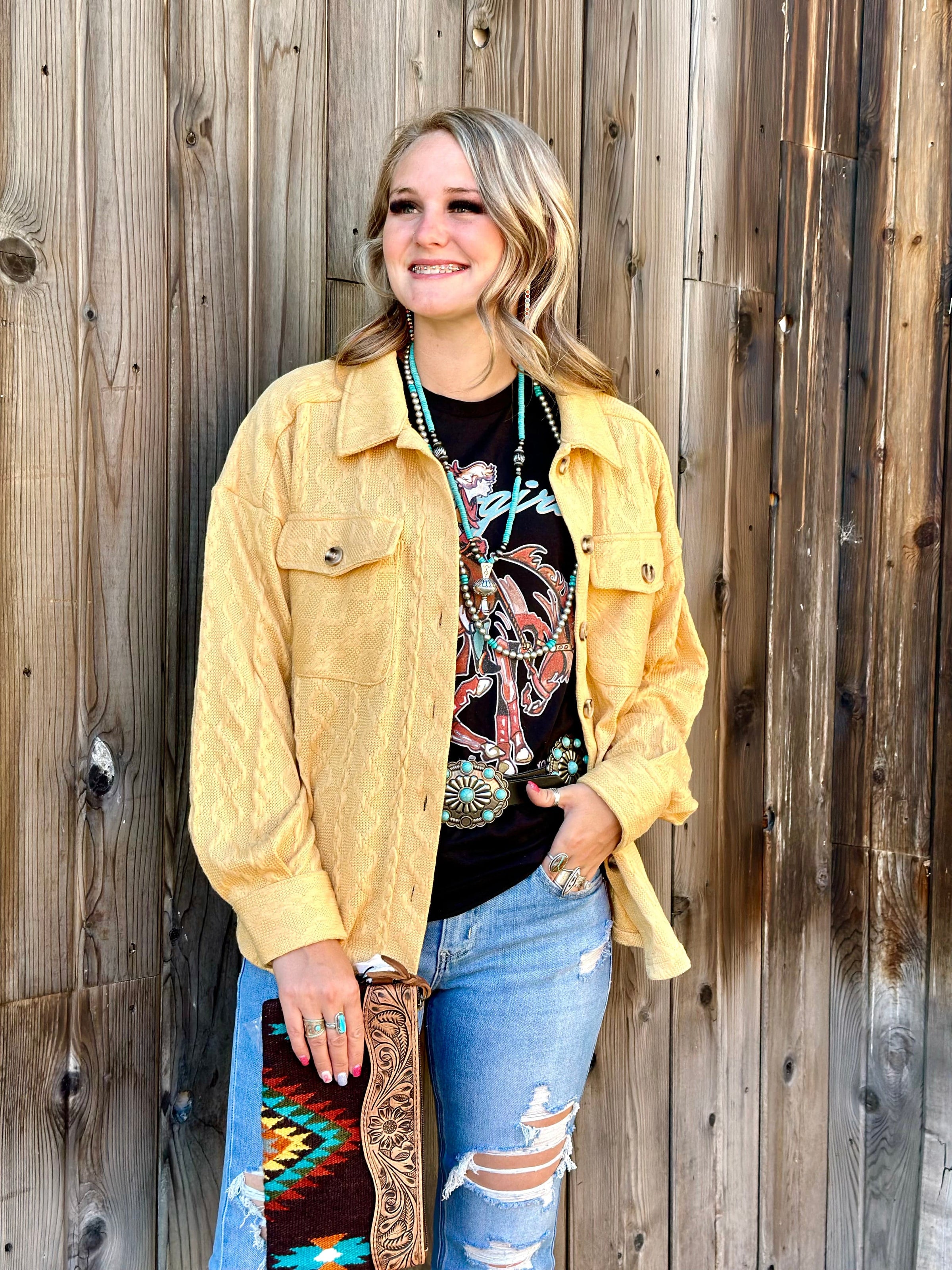 The Fall Manitoba Mustard Shacket Jacket Shop Envi Me