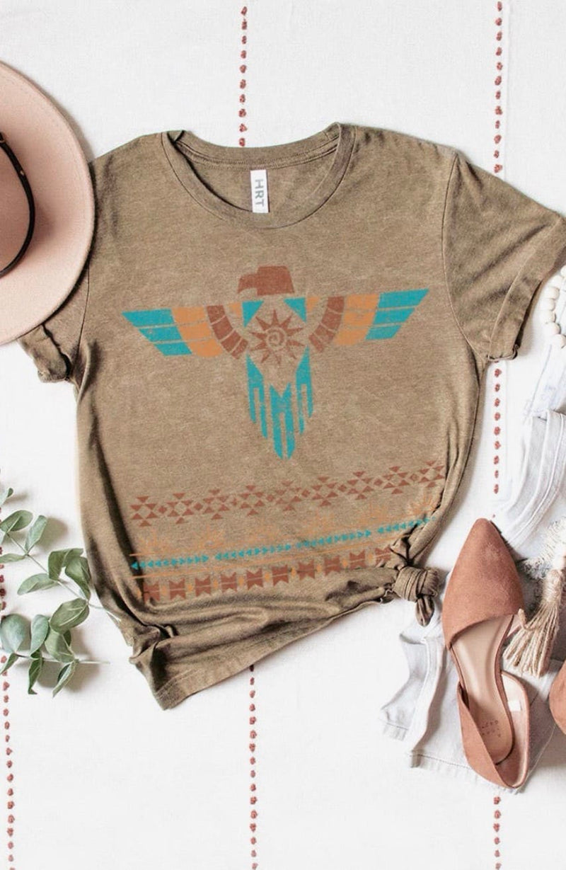 Shop Envi Me It's T-shirt Kinda Day The Fall Mineral Wash Thunderbird Tee