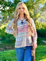 Shop Envi Me Cardigans and Kimonos The Fall Santa Maria Striped Top