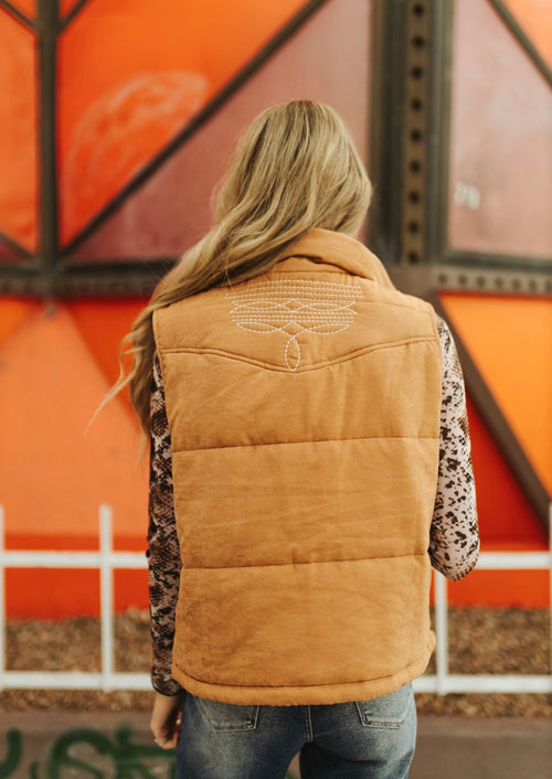 Shop Envi Me Outerwear The Fall Telluride Bootstitch Vest