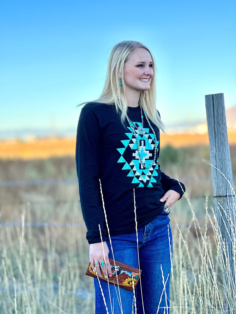 Shop Envi Me It's T-shirt Kinda Day The Fall Tonapah Tribal Long Sleeve Tee