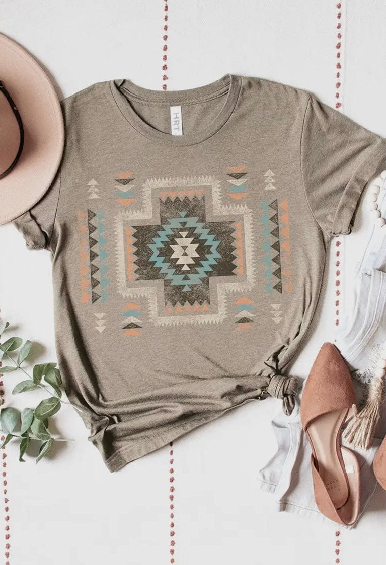 Shop Envi Me It's T-shirt Kinda Day The Fall Trinity Tribal Aztec Tee