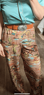 Shop Envi Me The Fall West of Ranch Cowgirl Wide Leg Pant