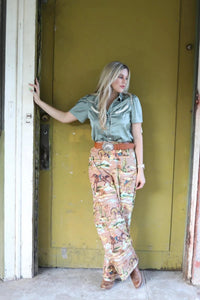 Shop Envi Me The Fall West of Ranch Cowgirl Wide Leg Pant