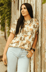 Shop Envi Me Tops and Tunics The Fall Western Doin’ Ranch Stuff Top