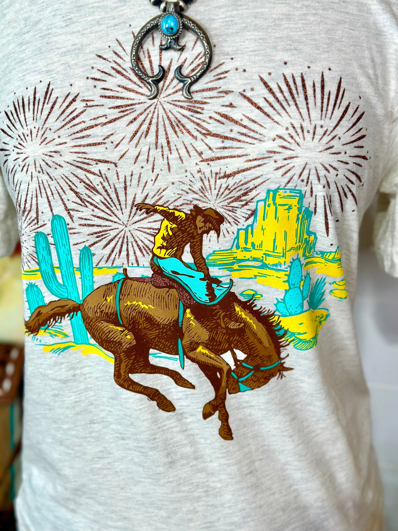 Shop Envi Me It's T-shirt Kinda Day The Fireworks In The Desert Tee