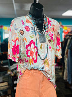 Shop Envi Me Tops and Tunics The Floral Summer Days Top