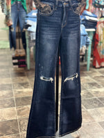 kancan Bottoms The Flying Monkey High Rise Boot Cut Denim