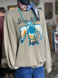 Shop Envi Me Tops and Tunics The Free Bird Thunderbird Sweatshirt