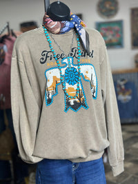 Shop Envi Me Tops and Tunics The Free Bird Thunderbird Sweatshirt