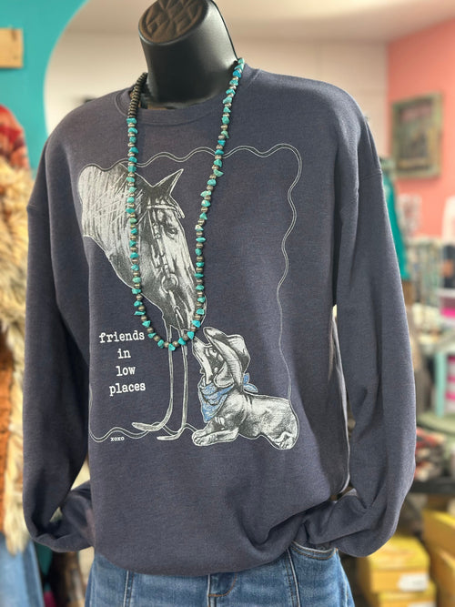 Shop Envi Me Tops The Friends In Low Placed Sweatshirt