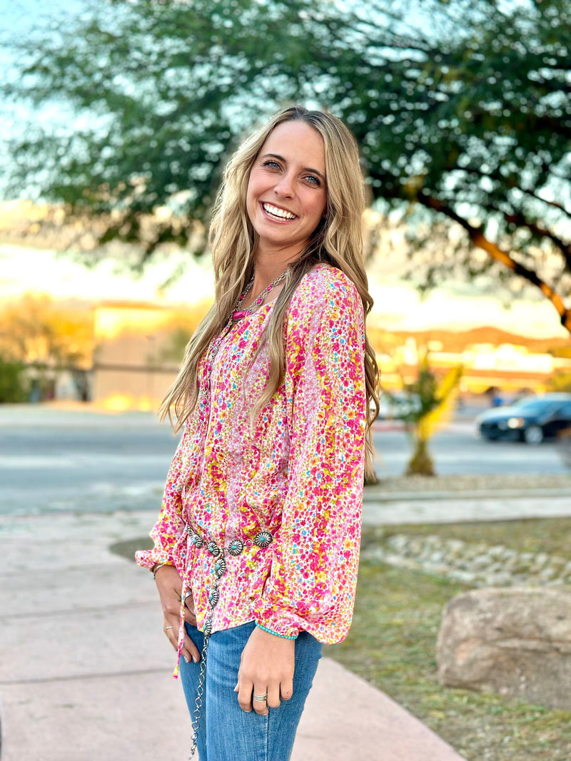 Shop Envi Me Tops and Tunics The Frisco Floral Top