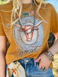 Shop Envi Me It's T-shirt Kinda Day The Greetings From The West LHorn Tee