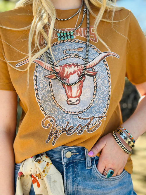 Shop Envi Me It's T-shirt Kinda Day The Greetings From The West LHorn Tee