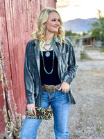 Shop Envi Me Cardigans and Kimonos The Grey Velvet Song Of San Antone Shirt