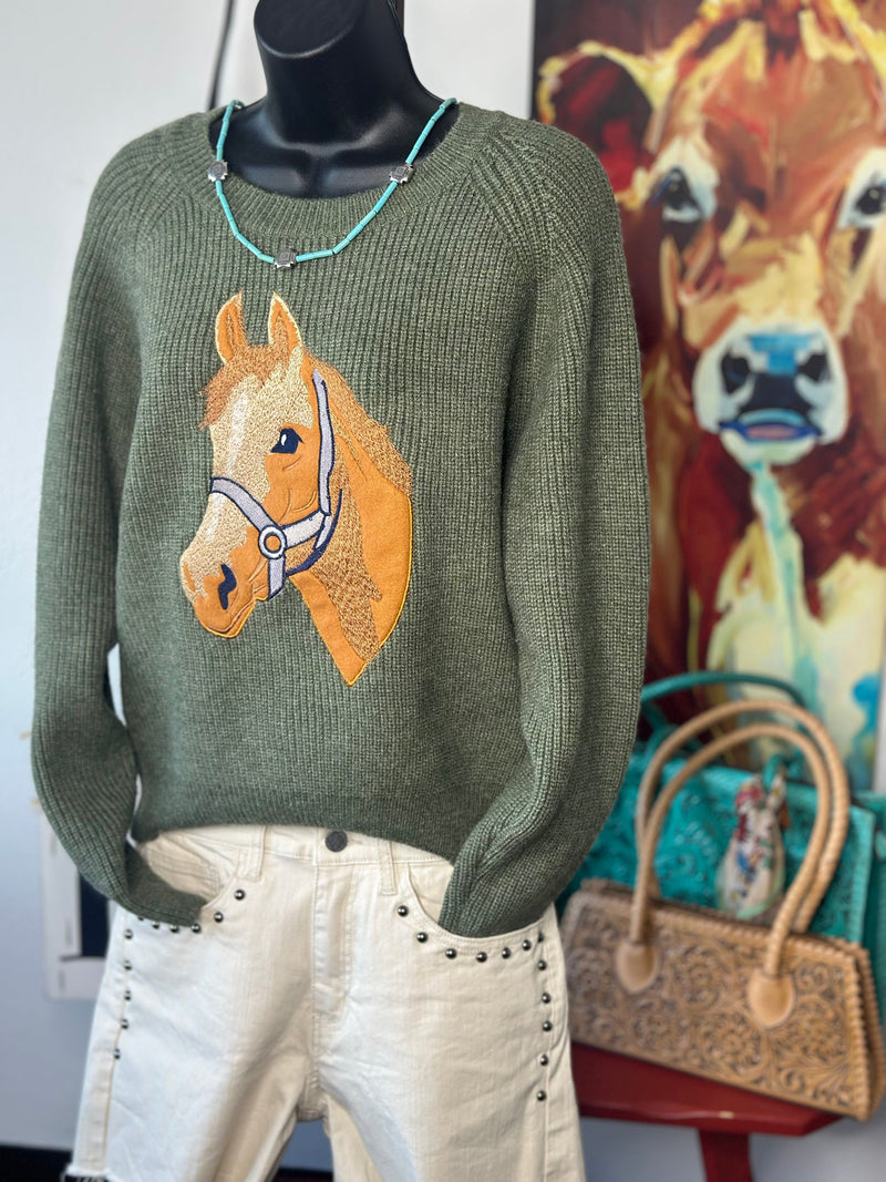 Shop Envi Me Cardigans and Kimonos The Hay Horsey Sweater