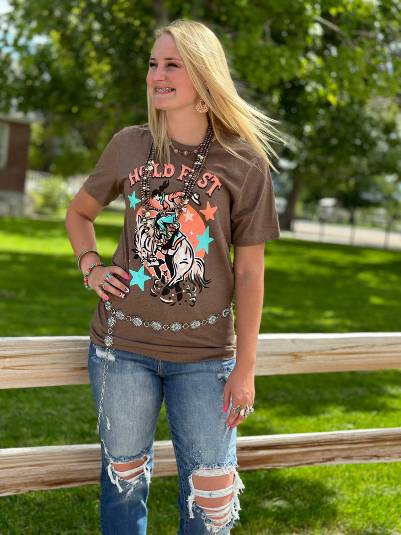 Shop Envi Me It's T-shirt Kinda Day The Hold Fast Bronc Tee