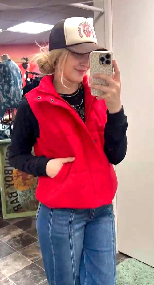 Shop Envi Me Cardigans and Kimonos The Holiday Red At The Arena Turquoise Vest