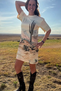 Shop Envi Me Dress it up The Home In The Desert🌵 Tee Shirt Dress