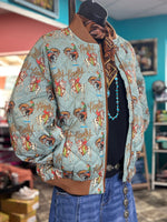 Shop Envi Me The Howdy Cowboys Quilted Bomber Jacket